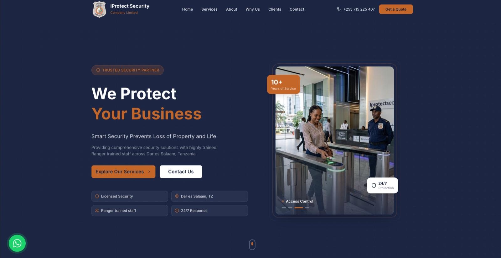 iProtect Security screenshot