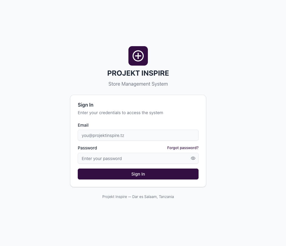 Inspire Store Manager